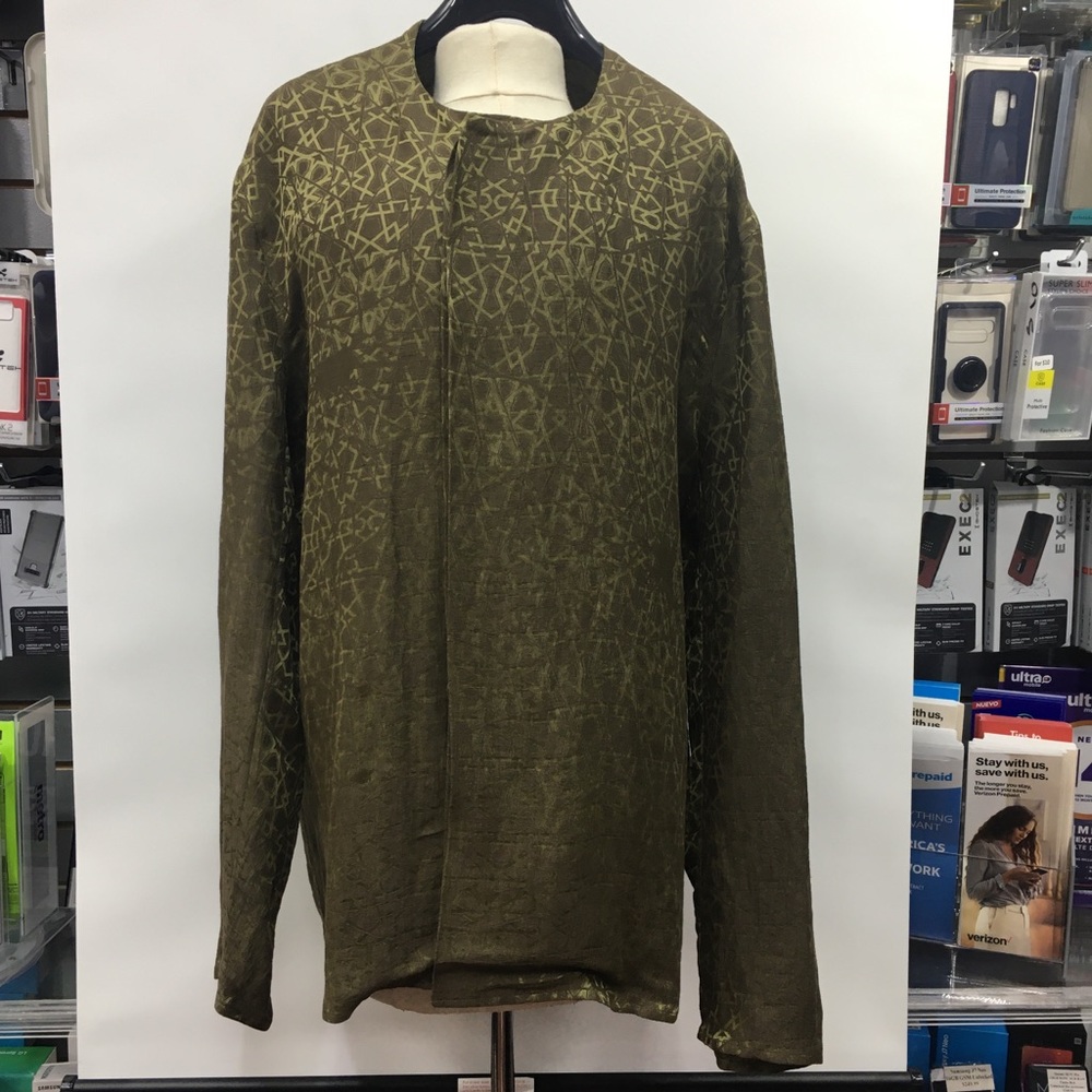Haider Ackermann Silk Men’s Shirt JACQ L Size